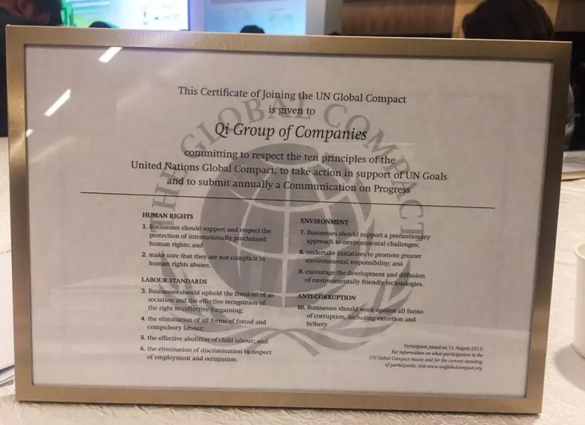 Qnet’s Parent Company Now A Proud Member Of The Ungc 4 QNET