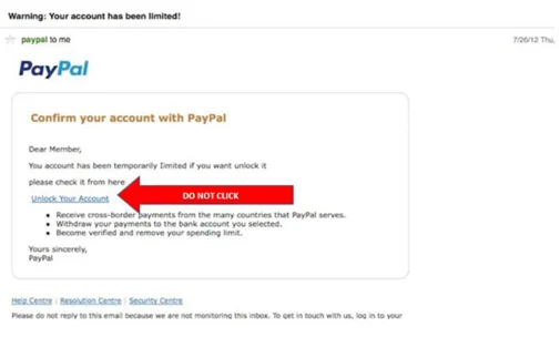 paypal scam
