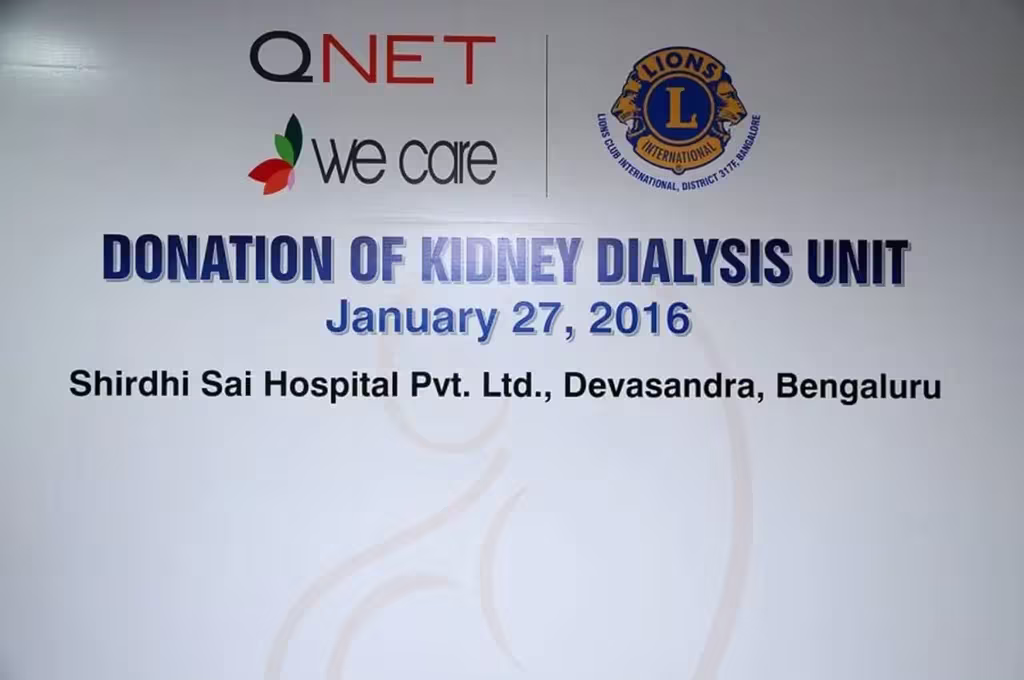 QNET India Donates Kidney Dialysis Units To Hospital