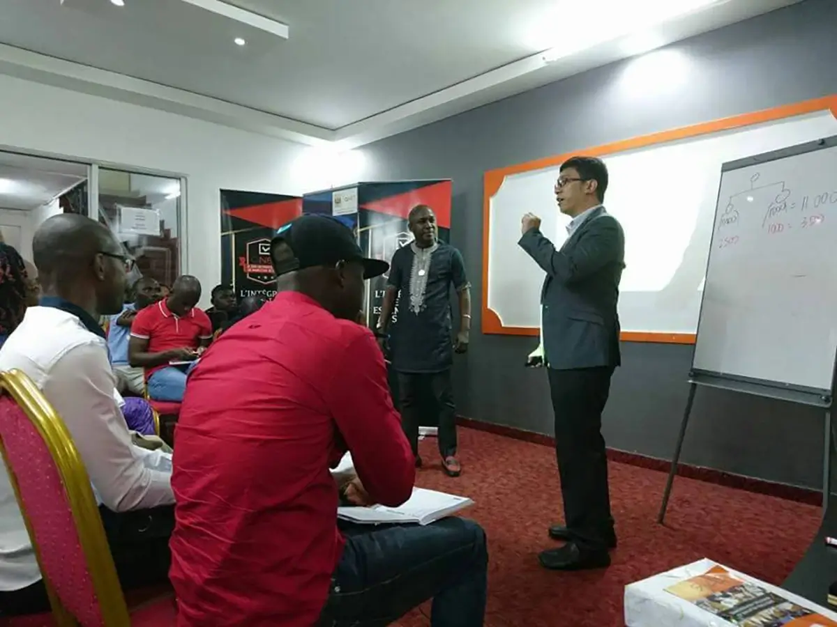 Qnetpro And Qnet Enhanced Compensation Plan Trainings Launched In West Africa 5 QNET Africa presentation training