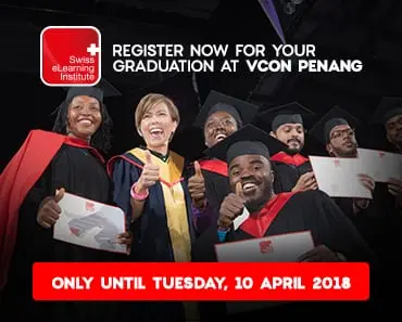 Register for the Swiss eLearning Institute Graduation at #VCON18!