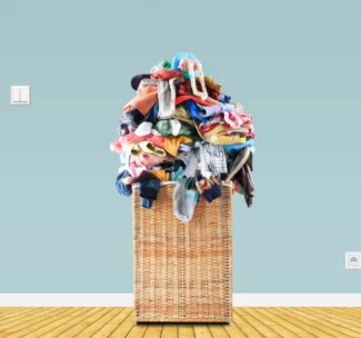 10 Easy Tips To Save 100 Litres Of Water A Day 3 basket full of dirty clothes 10 Easy Tips To Save 100 Litres Of Water A Day