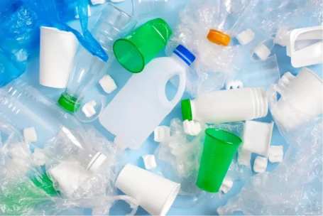 Have You Been Drinking Microplastics? 2 Pile of plastic empty plastic bottles.