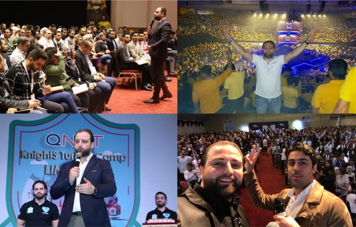 Platinum Star Osama Adnan On Being A Qnet Achiever 4 collage of osama