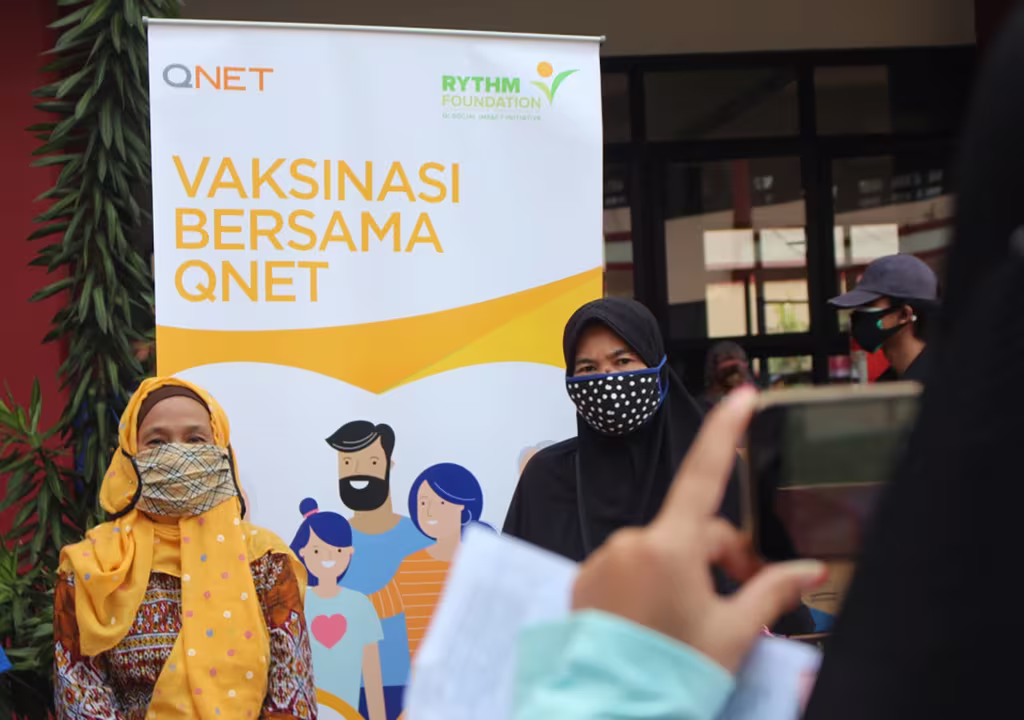 Qnet’s Csr Arm Rythm Foundation Wins Gold At 2021 Indonesian Sdg Award 2 QNET