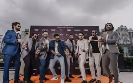Najim Jaffar at an event