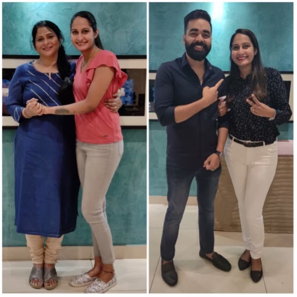 sapphire star QNET achievers club member posing with independent representitive