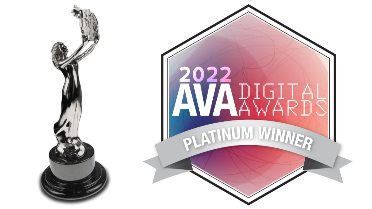 Qnet Wins 5 Awards At The 2022 Ava Digital Awards 2 2022 ava digital awards platinum winner graphic