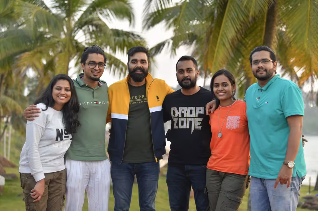 Sapphire Star Ashik Br On Finding Direct Selling Success As An Introvert 4 Ashik BR standing outside with friends
