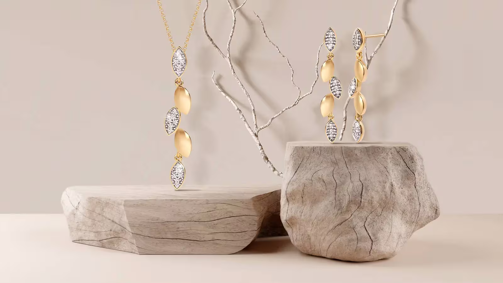 Amid Soaring Gold Prices, Bernhard H. Mayer Stays True To Its 18K Legacy 2 Bernhard H. Mayer 18K Gold Jewellery - Autumn Earrings and Pendant, that stay true to our promise of quality amidst gold rates increasing