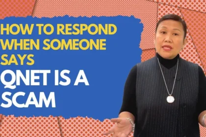 how to respond when someone says qnet scam with miss malou