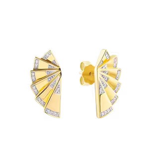 Fan Flair Earrings from Bernhard H. Mayer