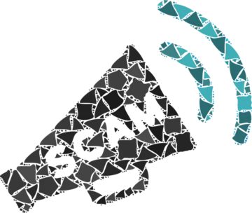 Qnet Vs Travel Fraud And Visa Scams 3 megaphone with scam written on it qnet scam notice