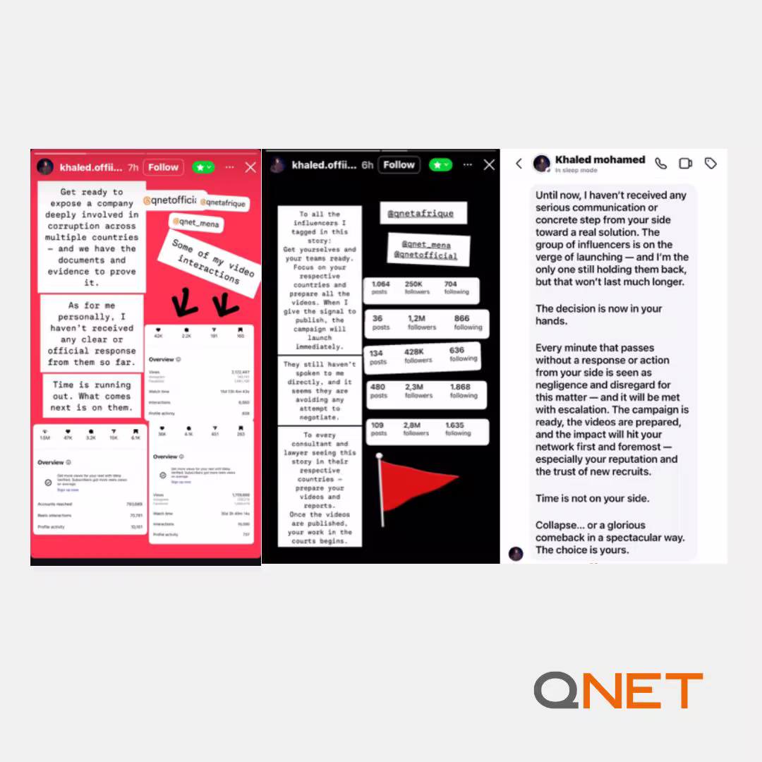 Qnet Stands Firm Against Blackmail And Intimidation 7 QNET