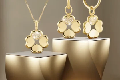 Serendipity Chance Pendant and Earrings are examples of Bernhard H. Mayer's promise to maintain its quality amidst the gold rates increasing