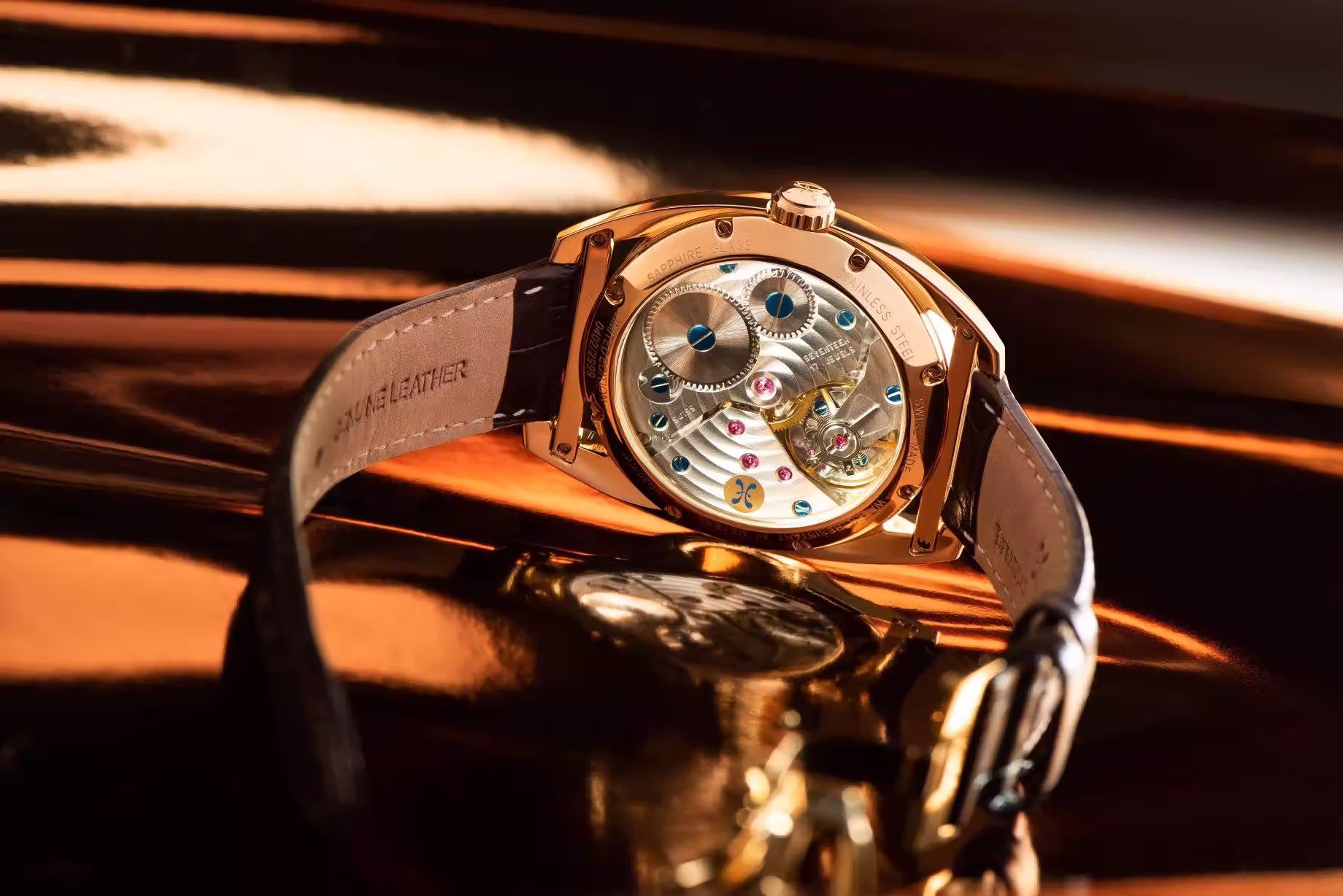 Understanding The Different Mechanisms, Tech And Materials In Bernhard H. Mayer Watches 3 Bernhard H. Mayer Mecanique Rose Gold with Manual Watch Movement