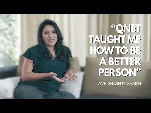 QNET Success Stories | Sharfun Shaikh