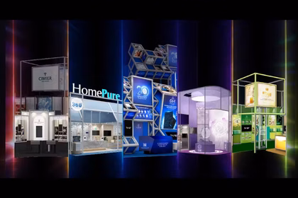 Sustainable exhibition design at V-Convention