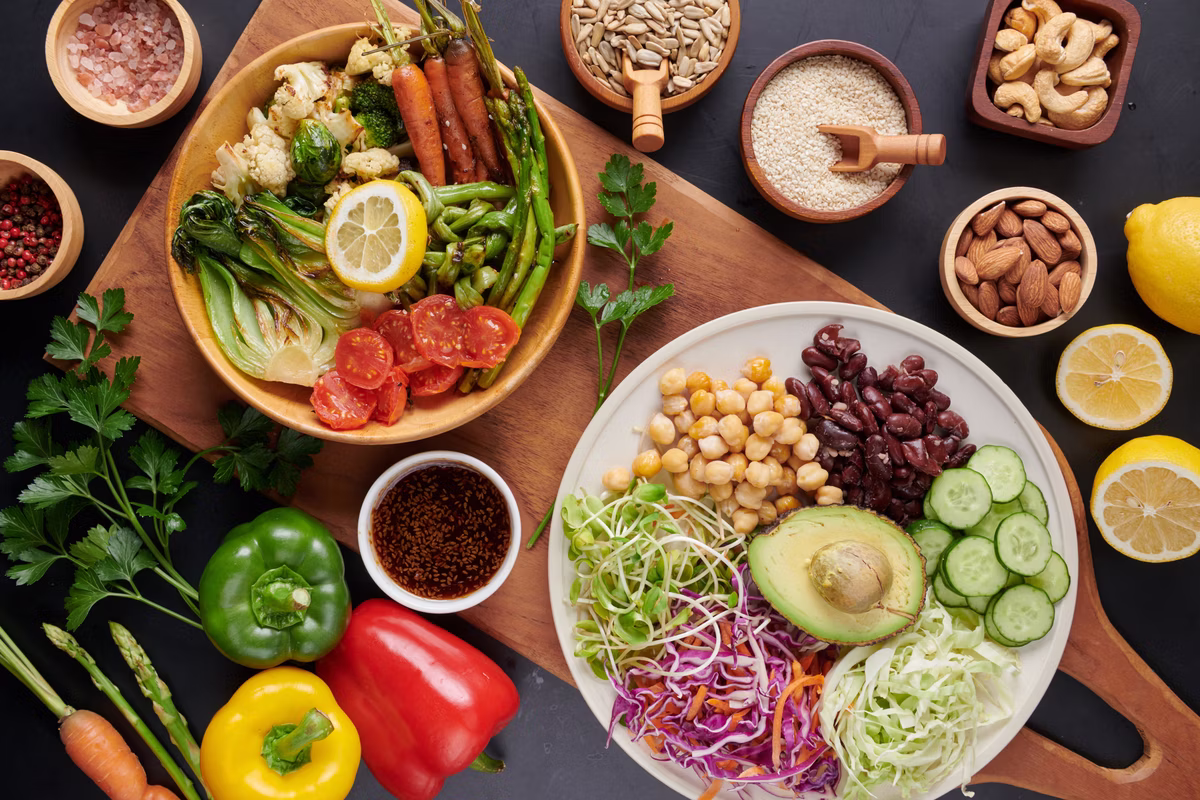 Bowl dish with vegetables, offer enough essential nutrients.
